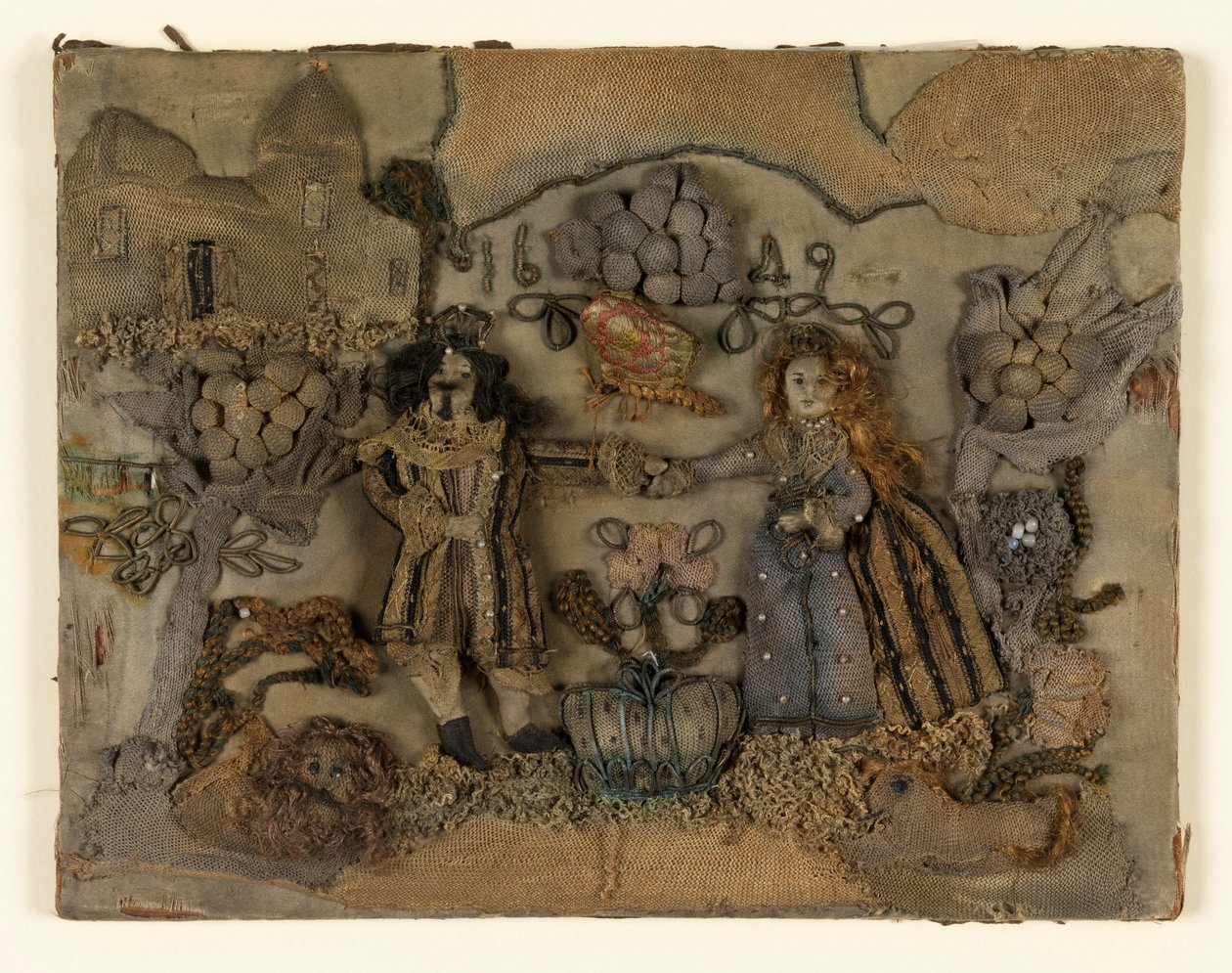 Quadro ricamato da Unknown artist