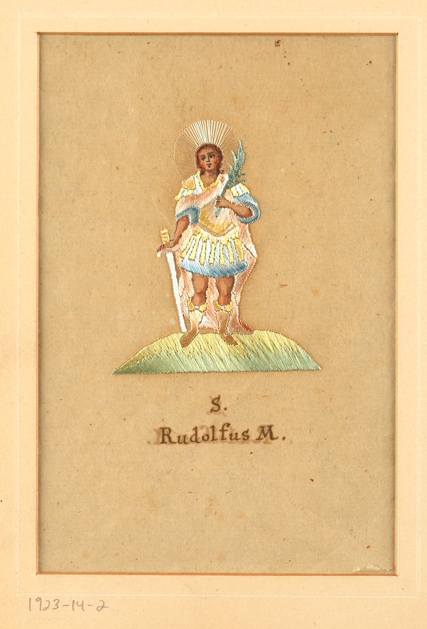 Immagine ricamata da Unknown artist