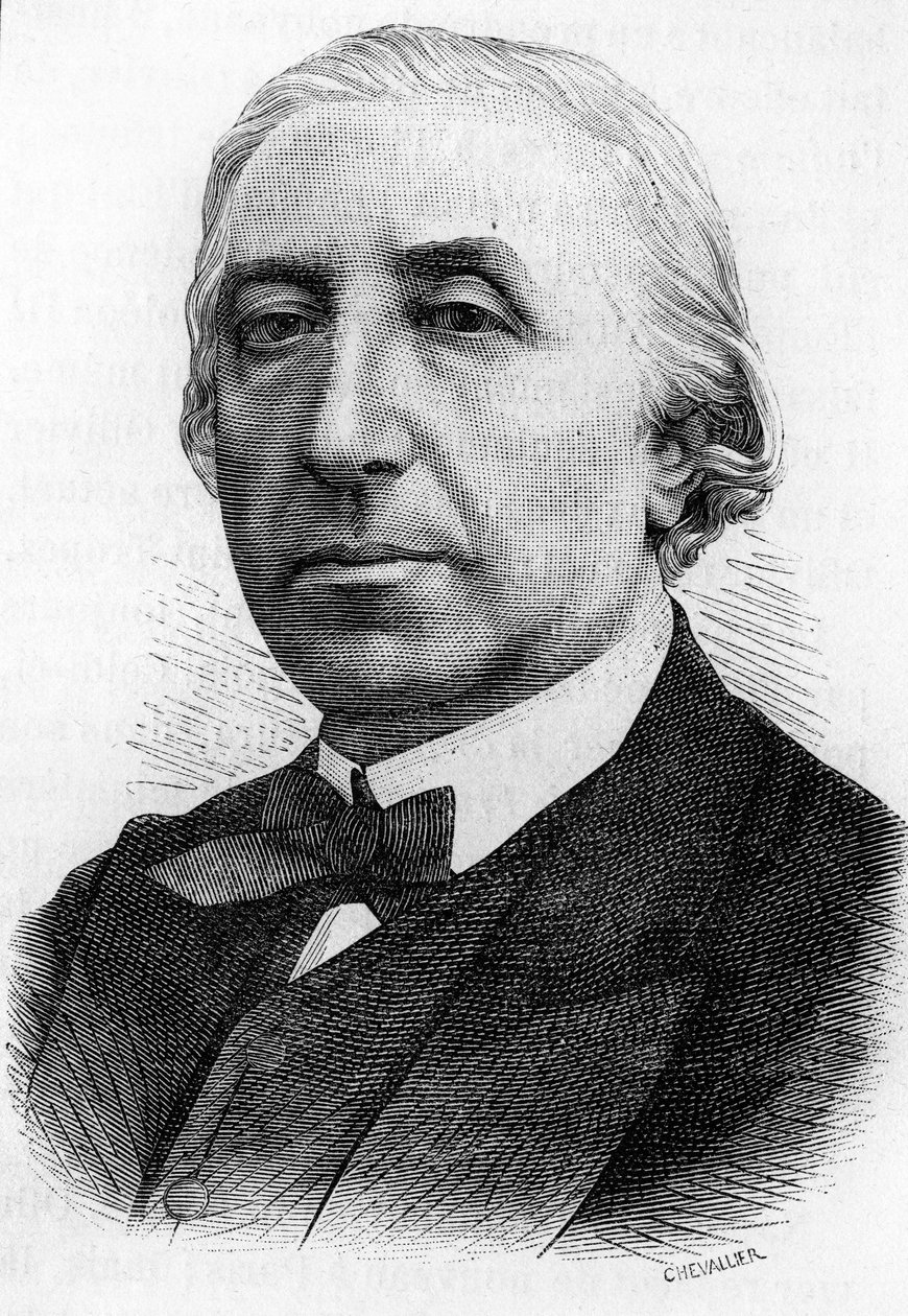 Emmanuel Arago (1812-1896), politico francese da Unknown artist