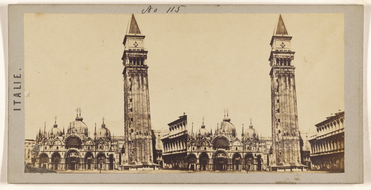[Piazza San Marco, Venezia] da Unknown artist