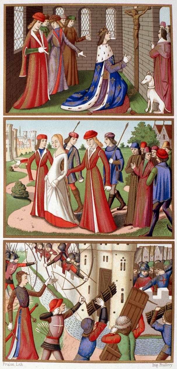 Episodi della storia di Carlo VII e Giovanna d
