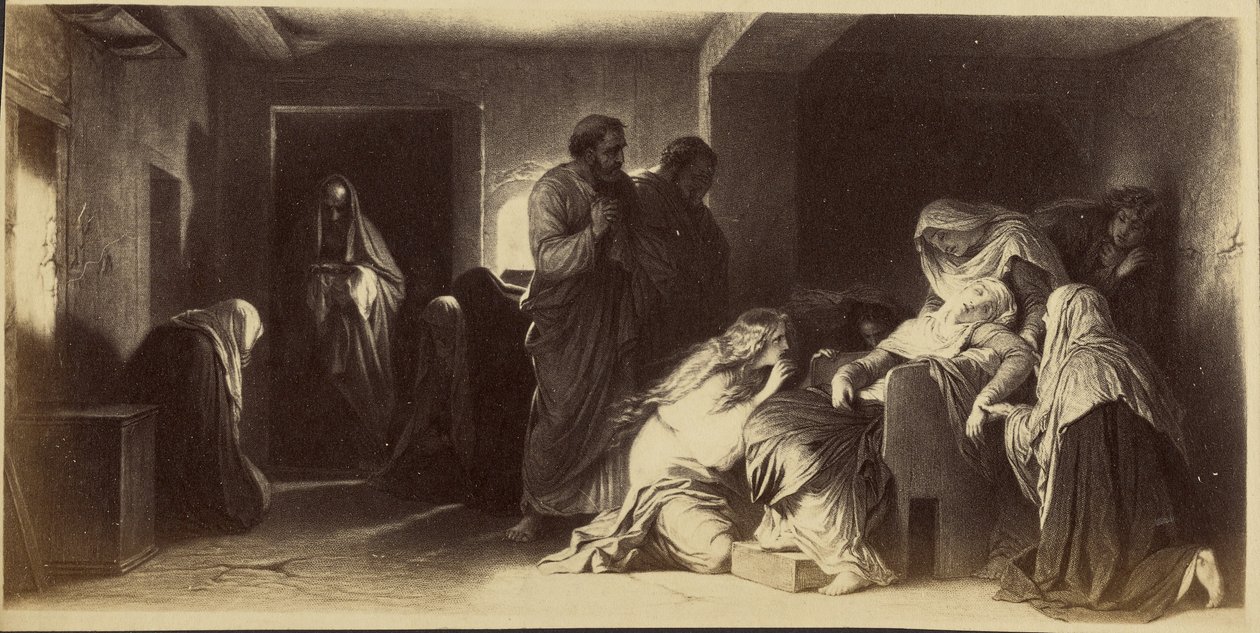 [Svenimento della Vergine di Paul Delaroche] da Unknown artist