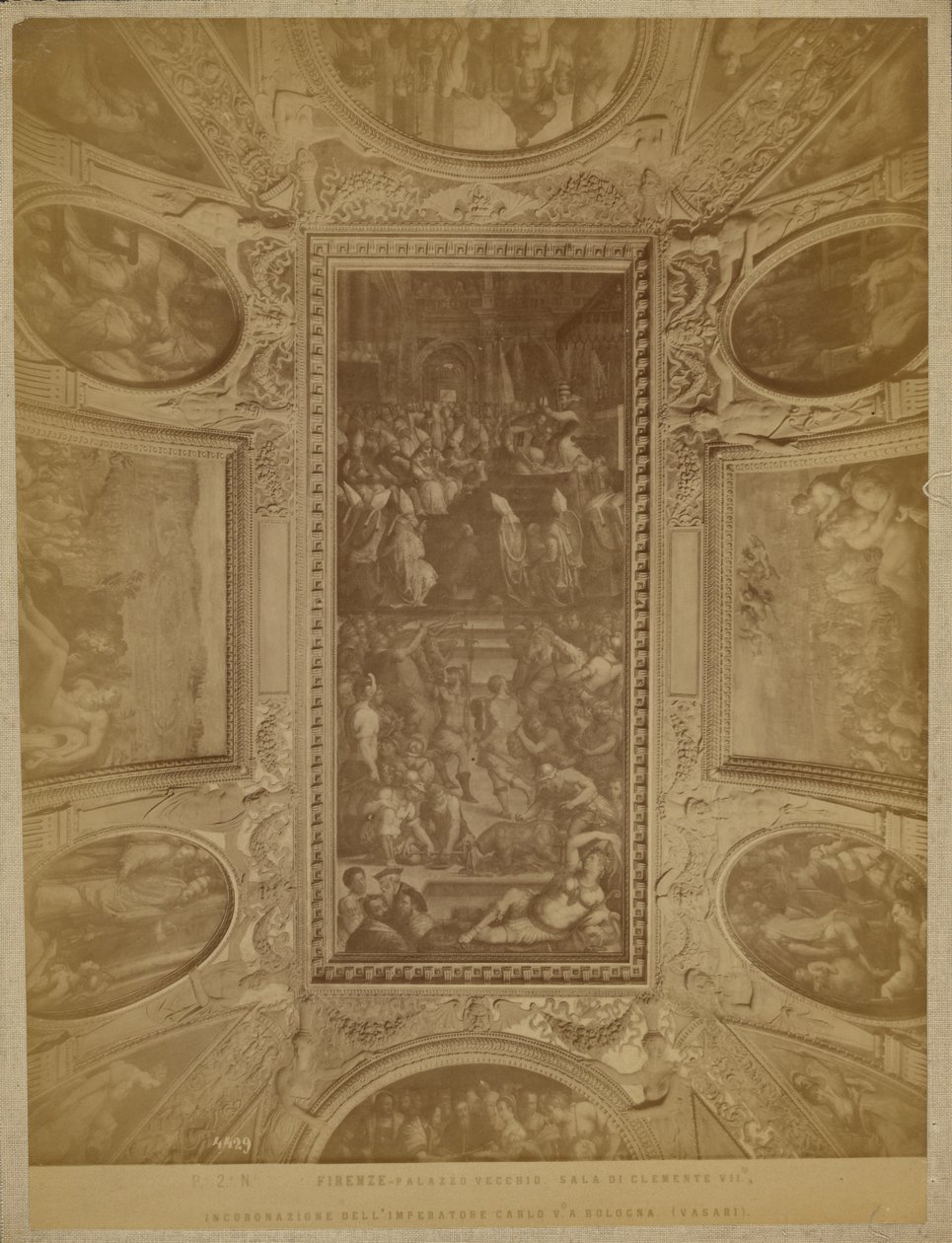 Firenze - Palazzo Vecchio. Sala di Clemente VII, incoronazione dell