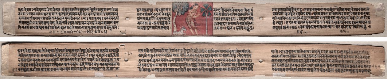Folio 115, da un Gandavyuha-sutra (Scrittura della Suprema Schiera) da Unknown artist