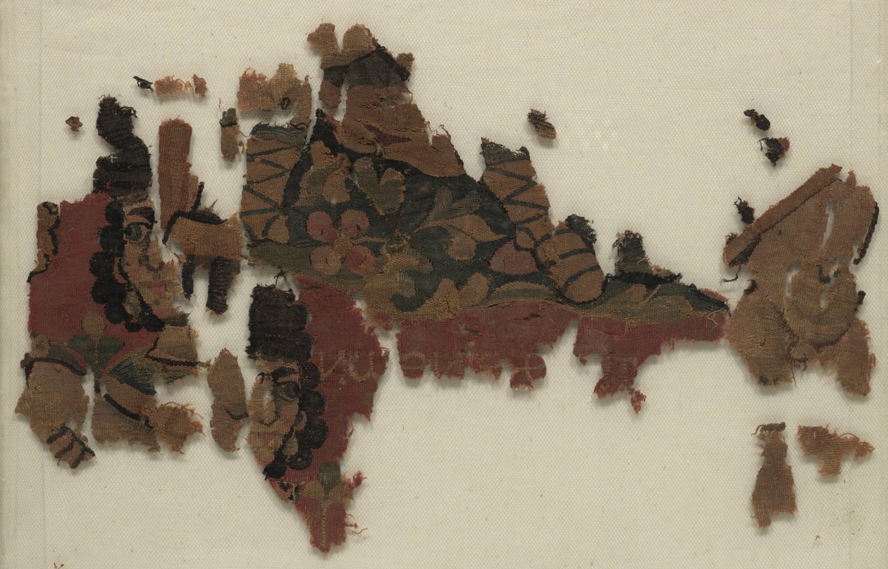 Quattro frammenti da un arazzo: Atena Partheneon da Unknown artist