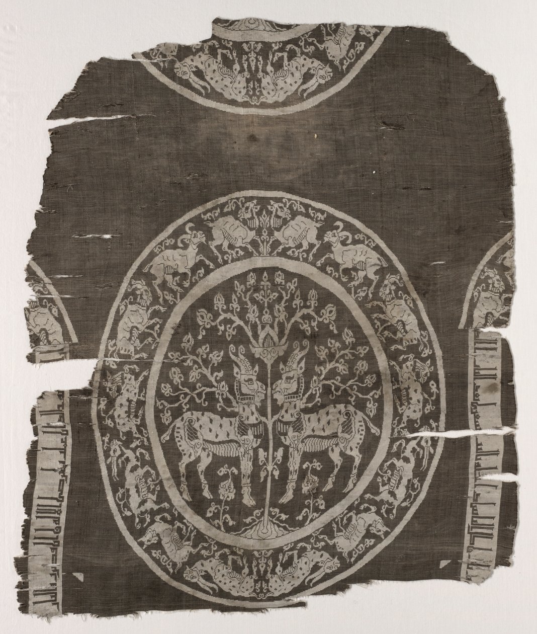 Frammento di copertura di tomba da Unknown artist