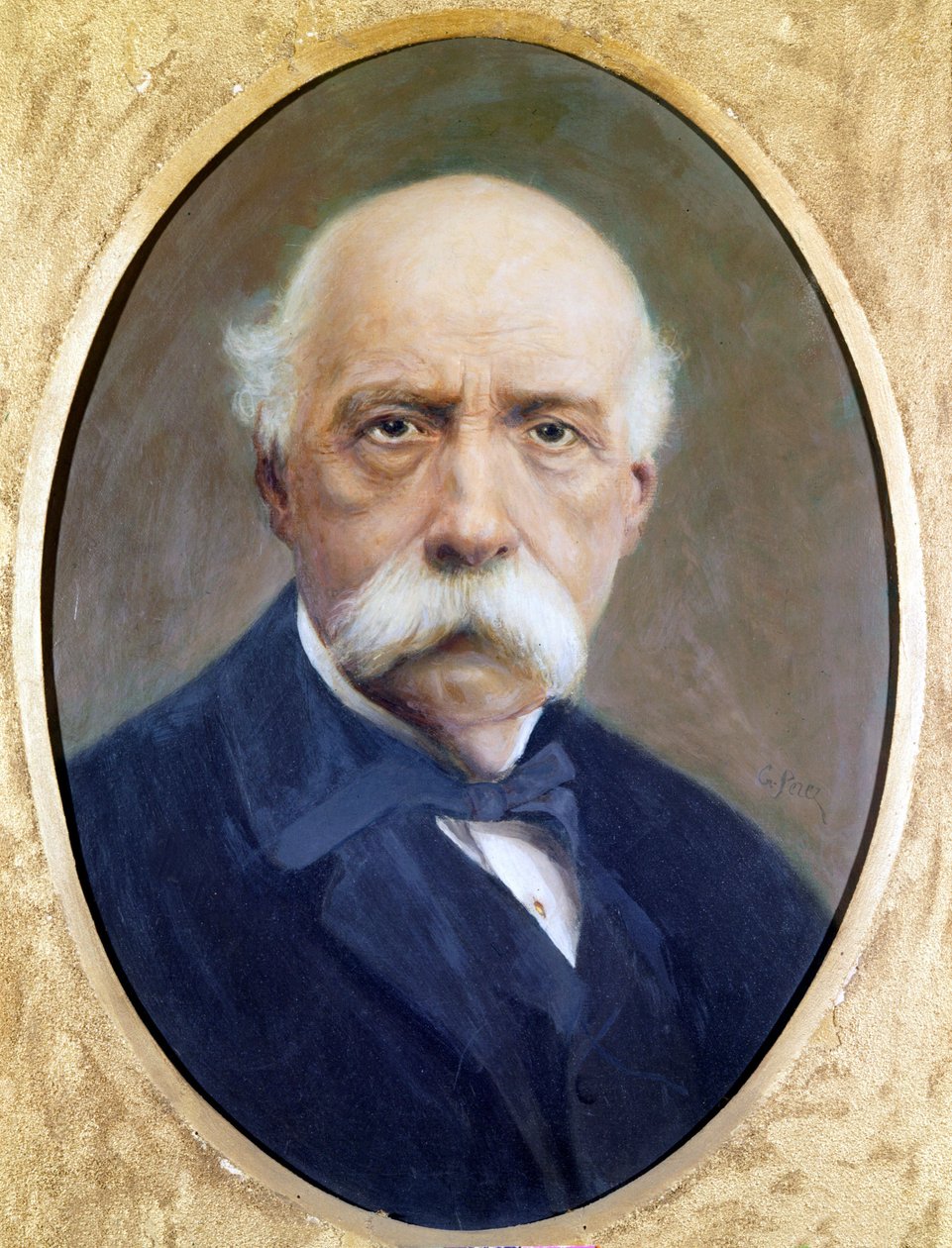 Francesco Crispi (1819 - 1901), politico italiano. Dipinto di G. Perez. Museo del Risorgimento a Roma da Unknown artist