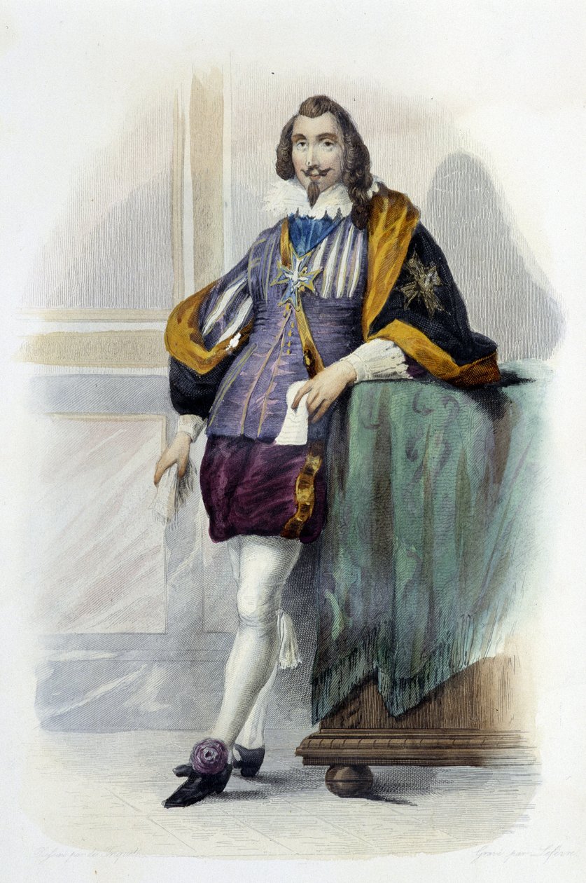 Francois de Bassompierre (maresciallo di Bassompierre) (1579-1646) - in "Le Plutarque francais" da Unknown artist