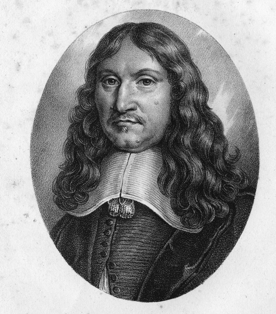 François Eudes de Mézeray storico francese (1610-1683) da Unknown artist