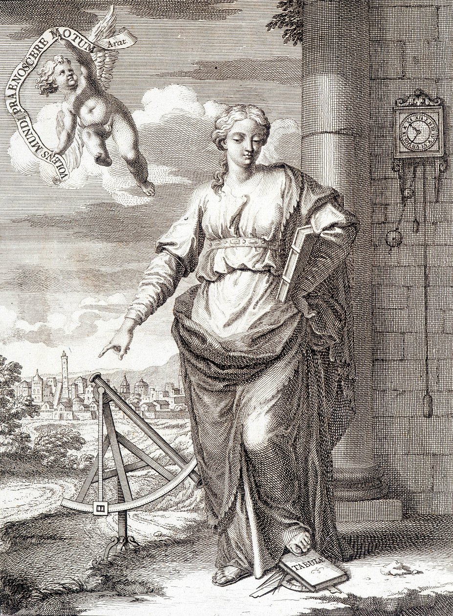 Frontespizio di "Ephemerides anni 1775-1786" di Eusachio Zanotto da Unknown artist