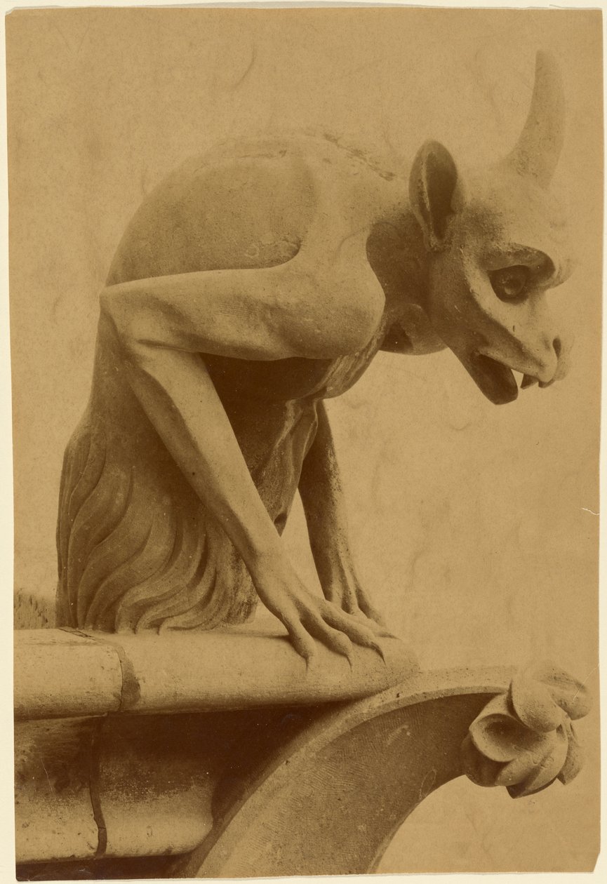 [Gargoyle, Notre-Dame] da Unknown artist