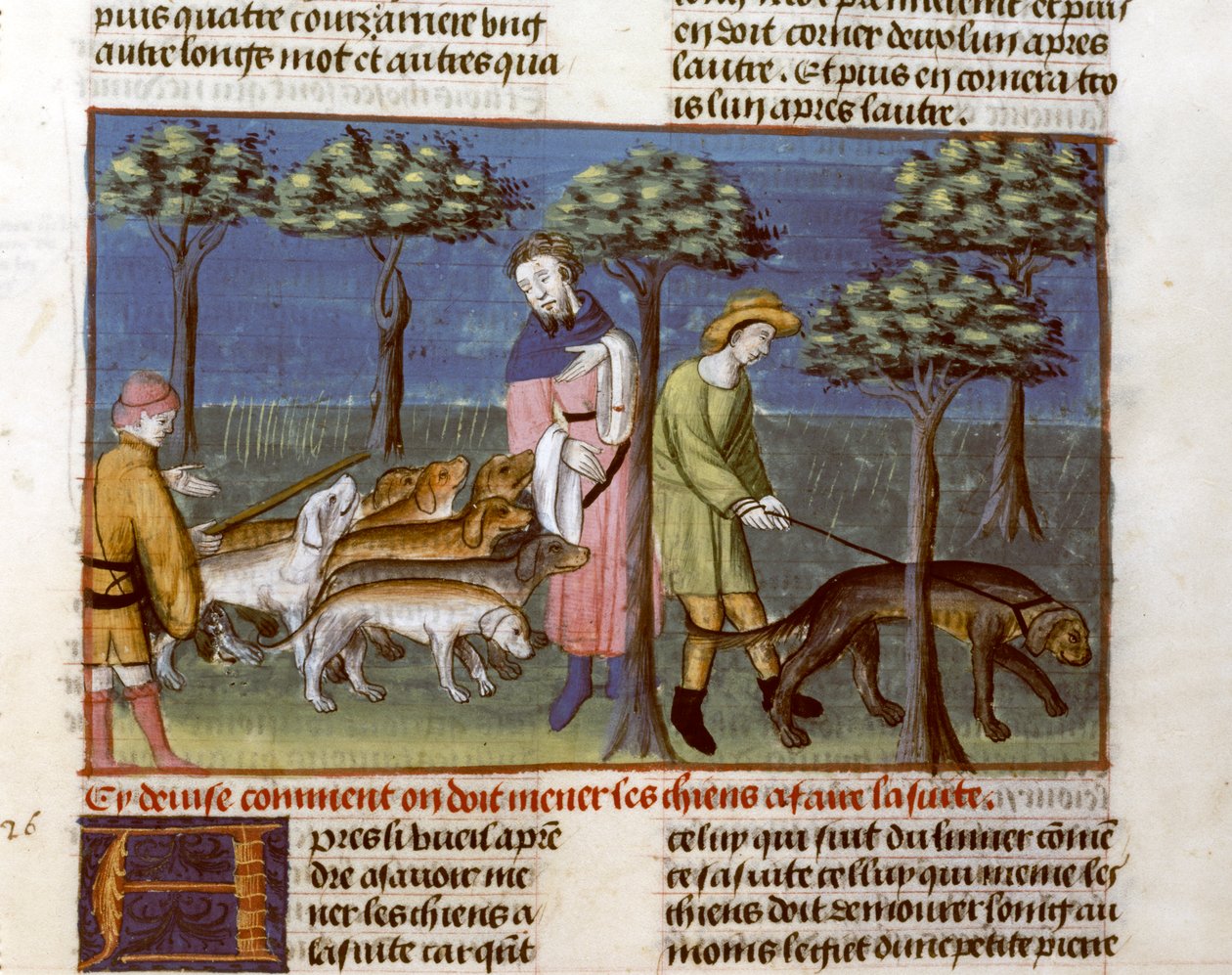 Gaston Phoebus, Le Traite de la Chasse da Unknown artist