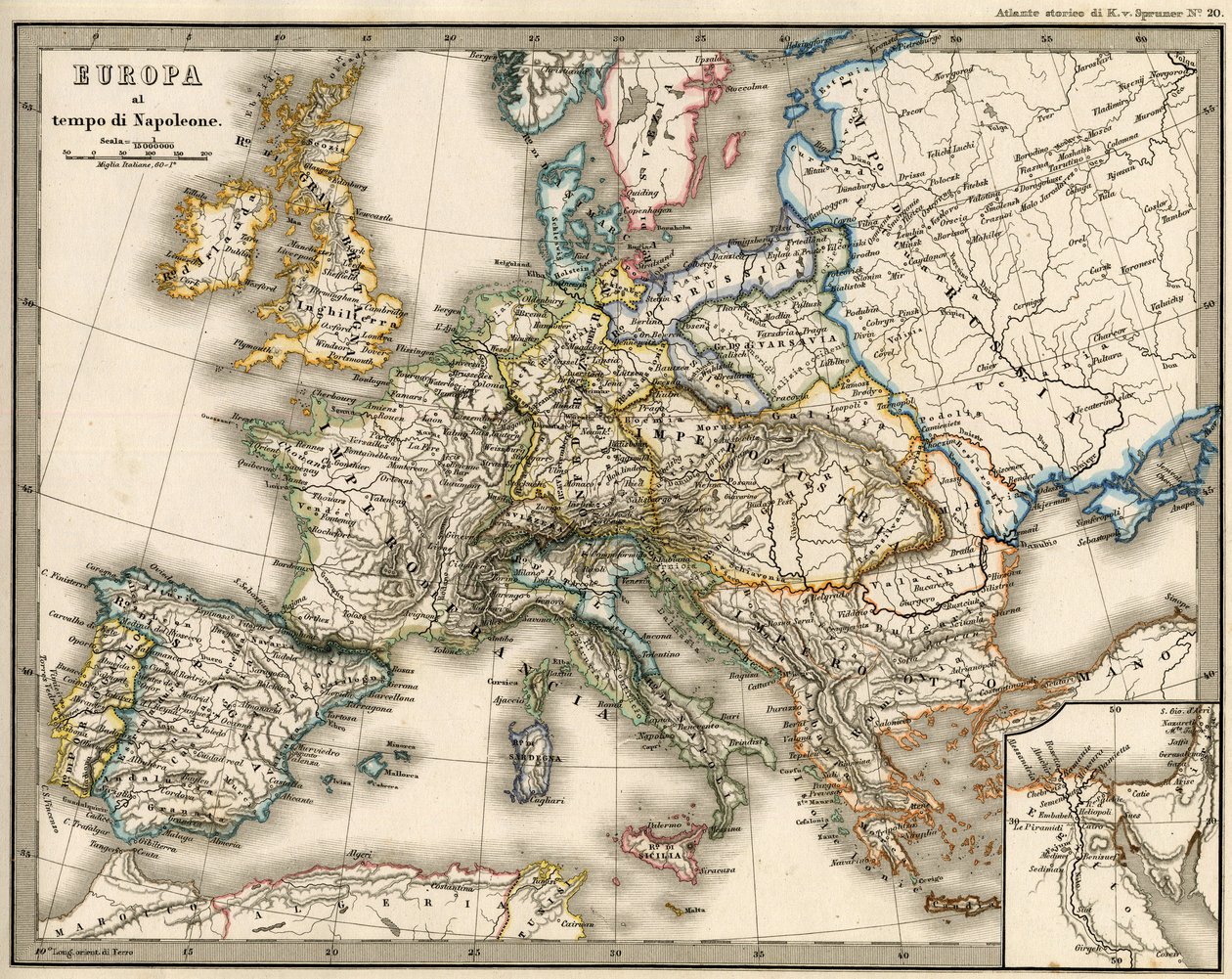 Carta geografica dell