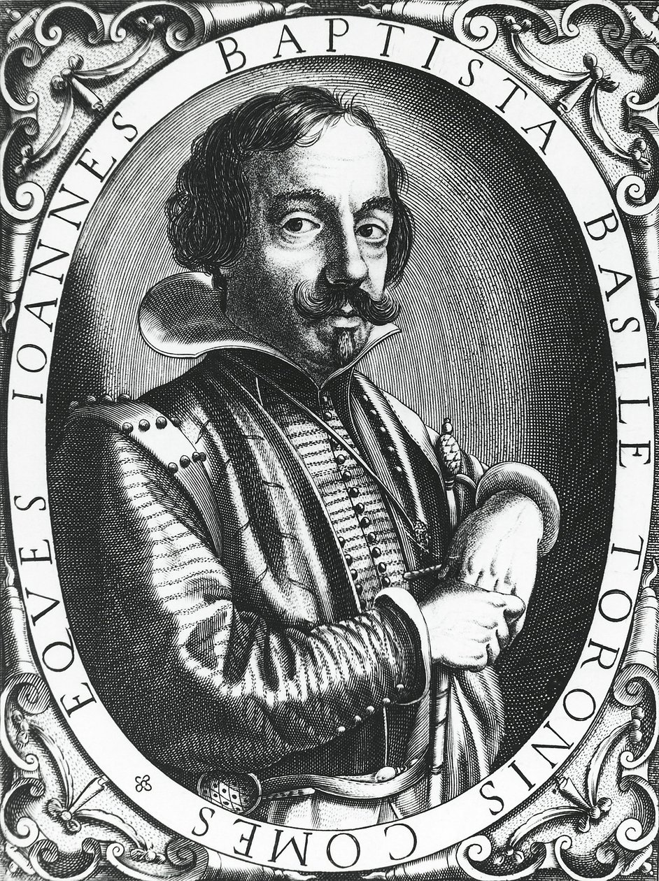 Giambattista Basile (1566-1632) poeta napoletano, mediatore e collezionista di fiabe da Unknown artist