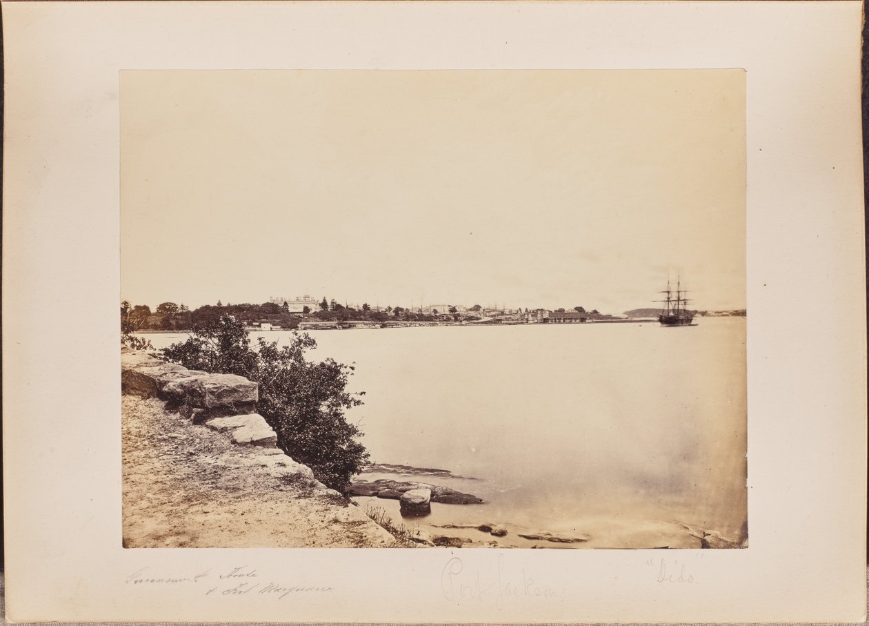 Government House e Fort Macquarie da Unknown artist