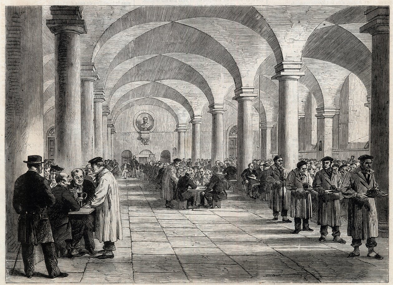 Ospedale di Greenwich - La sala da pranzo ovest da Unknown artist