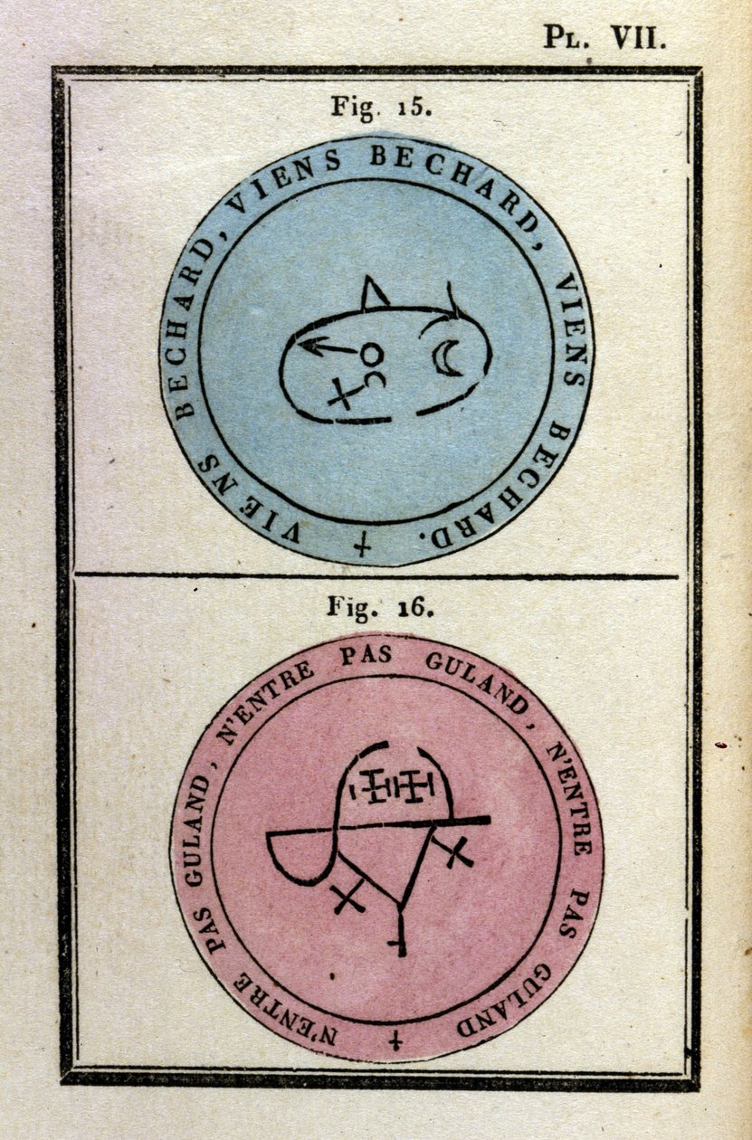 Grimorio di Papa Onorio usato per evocare demoni. Ed. del 1760 da Unknown artist