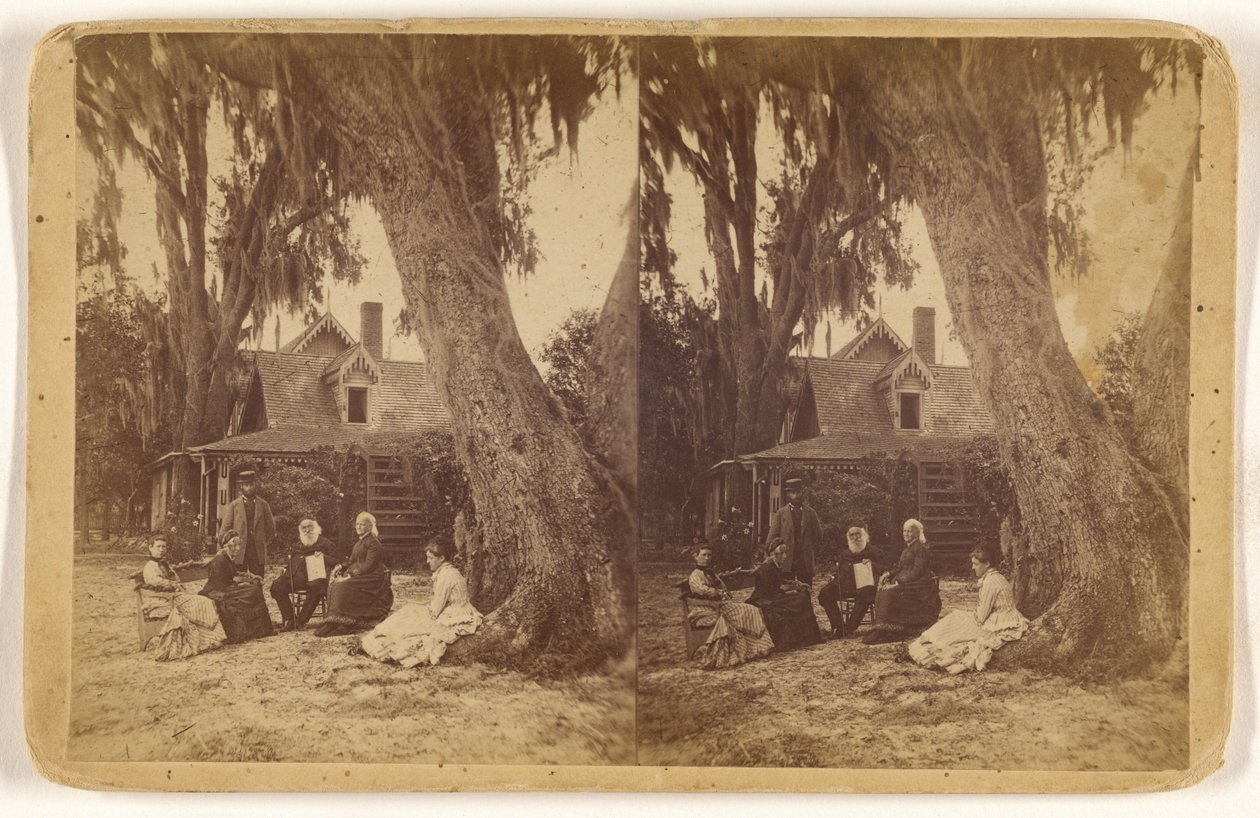 [Casa di H(arriet) B(eecher) Stowe in Florida] da Unknown artist