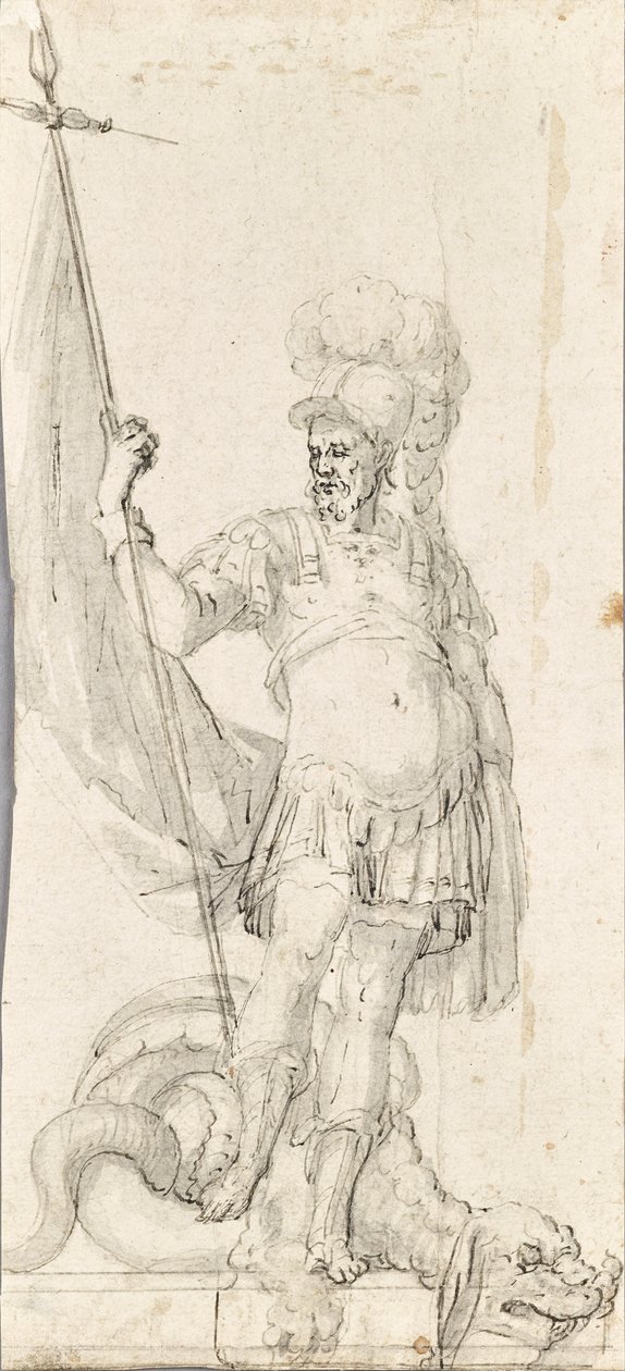 San Giorgio con il drago da Unknown artist
