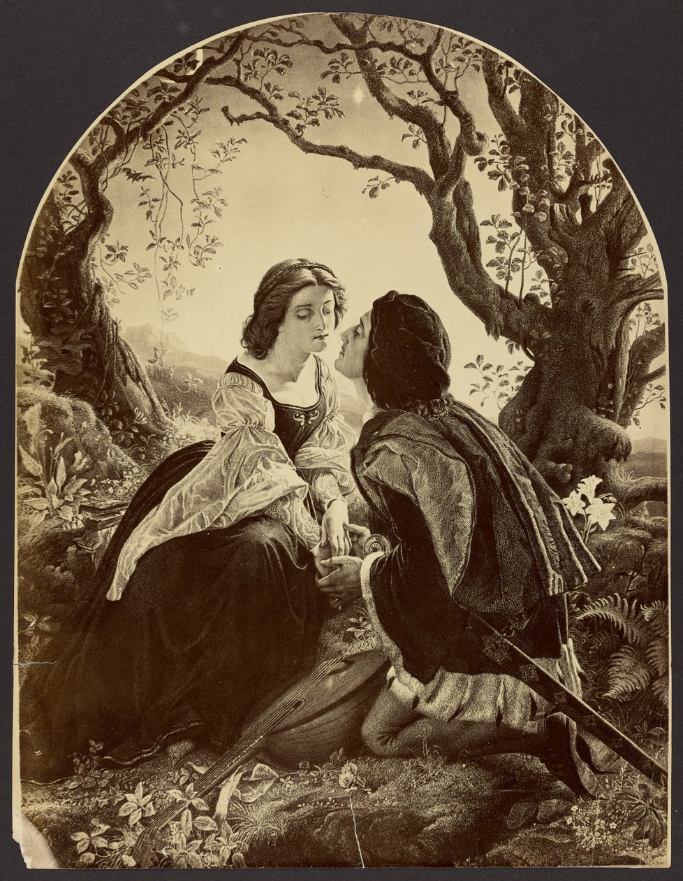 [Hesperus, the Evening Star, Sacred to Lovers, 1855 di Sir Joseph Noel Paton]. da Unknown artist