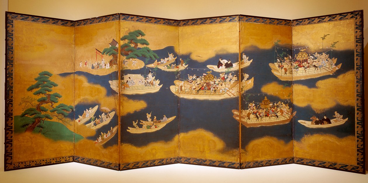 Festival di Hiyoshi-Sann? da Unknown artist