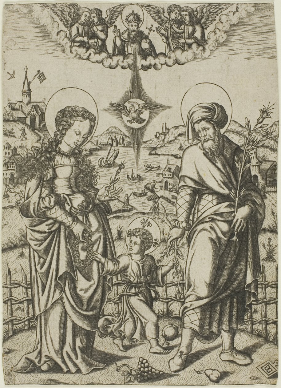 Sacra Famiglia da Unknown artist