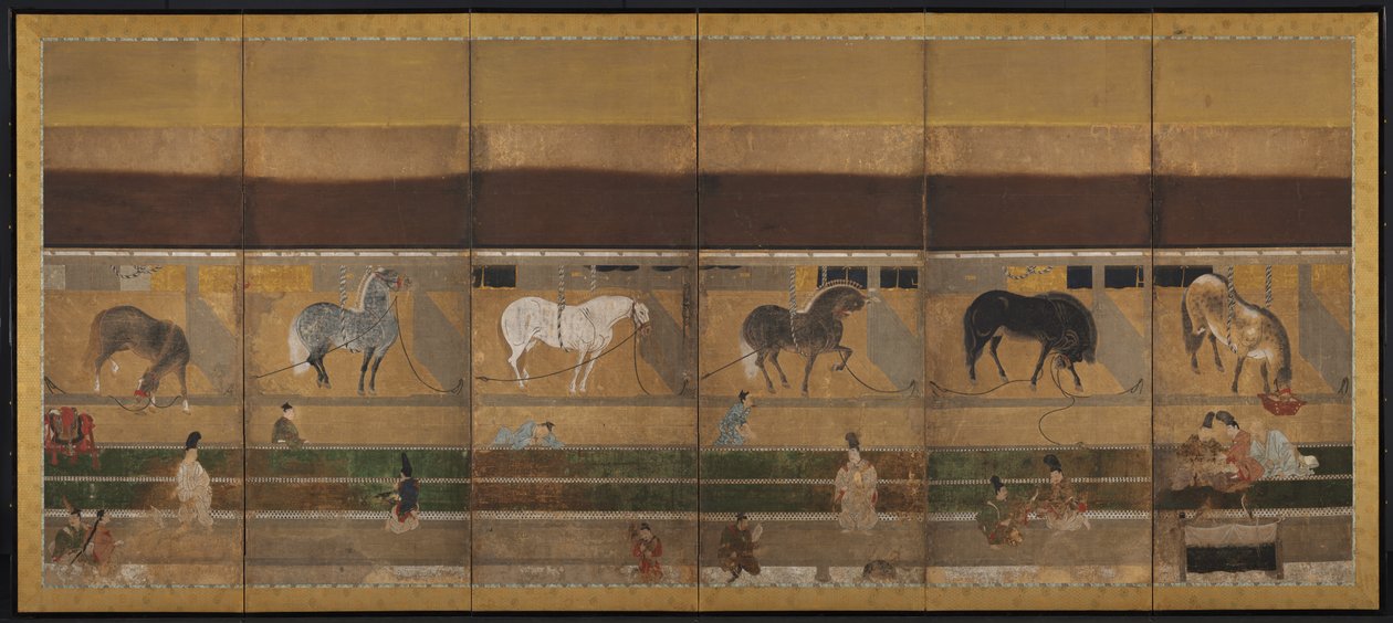 Stalla dei cavalli da Unknown artist
