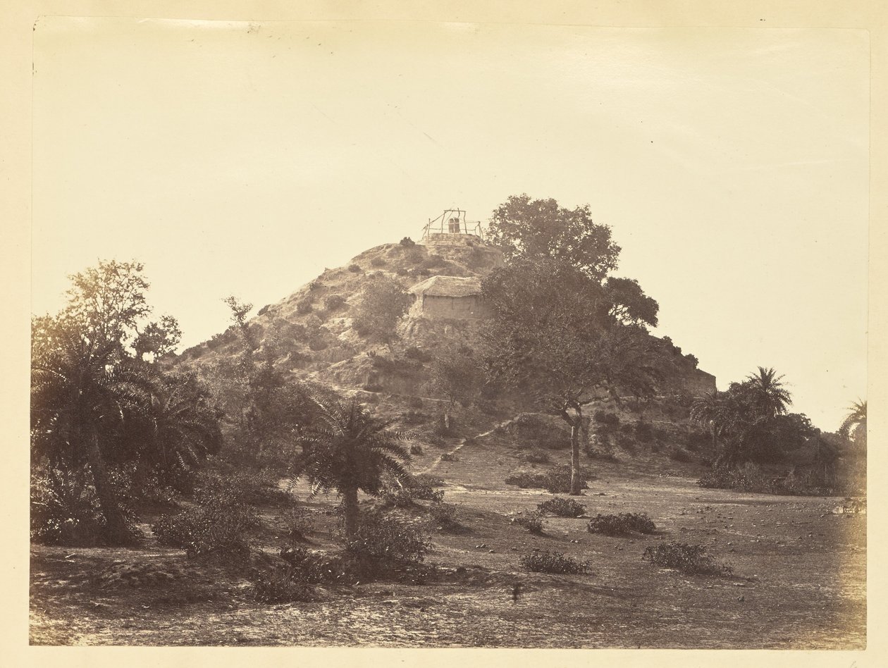 [Capanna sul fianco di una collina, India] da Unknown artist