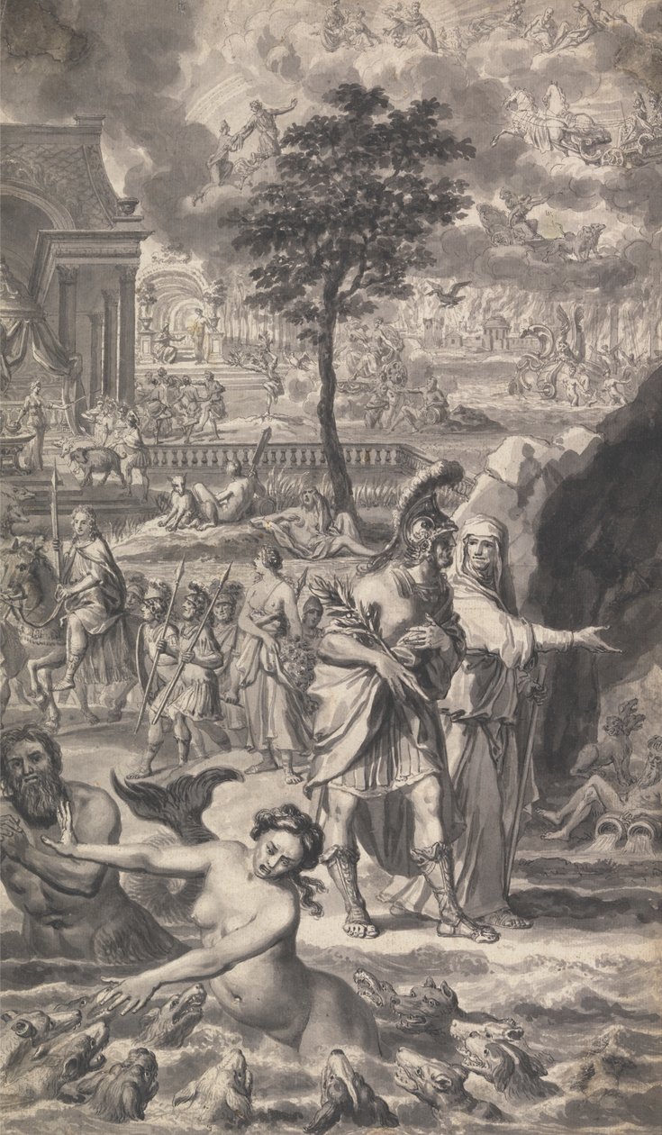 Illustrazione alla Metamorfosi di Ovidio di Tonson (una di quattro) da Unknown artist