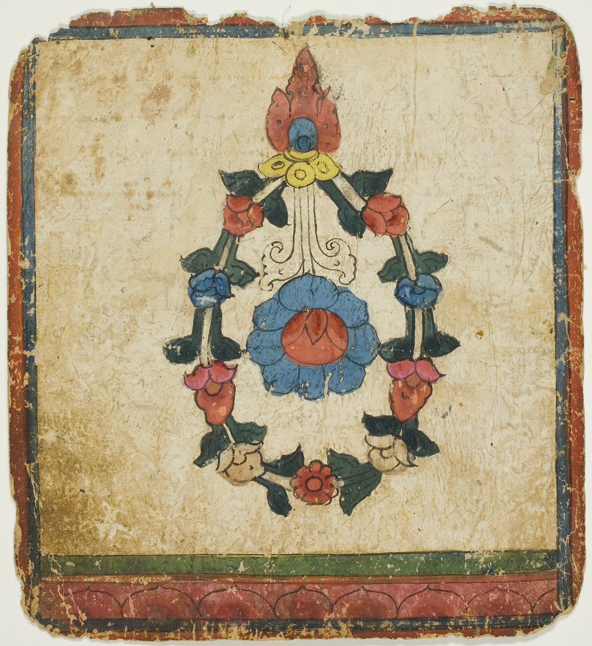 Immagine da un set di carte di iniziazione (Tsakali) da Unknown artist