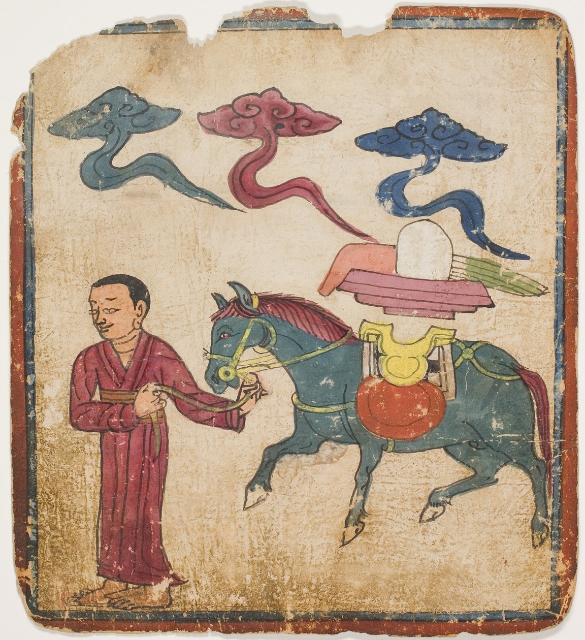 Immagine da un set di carte di iniziazione (Tsakali) da Unknown artist
