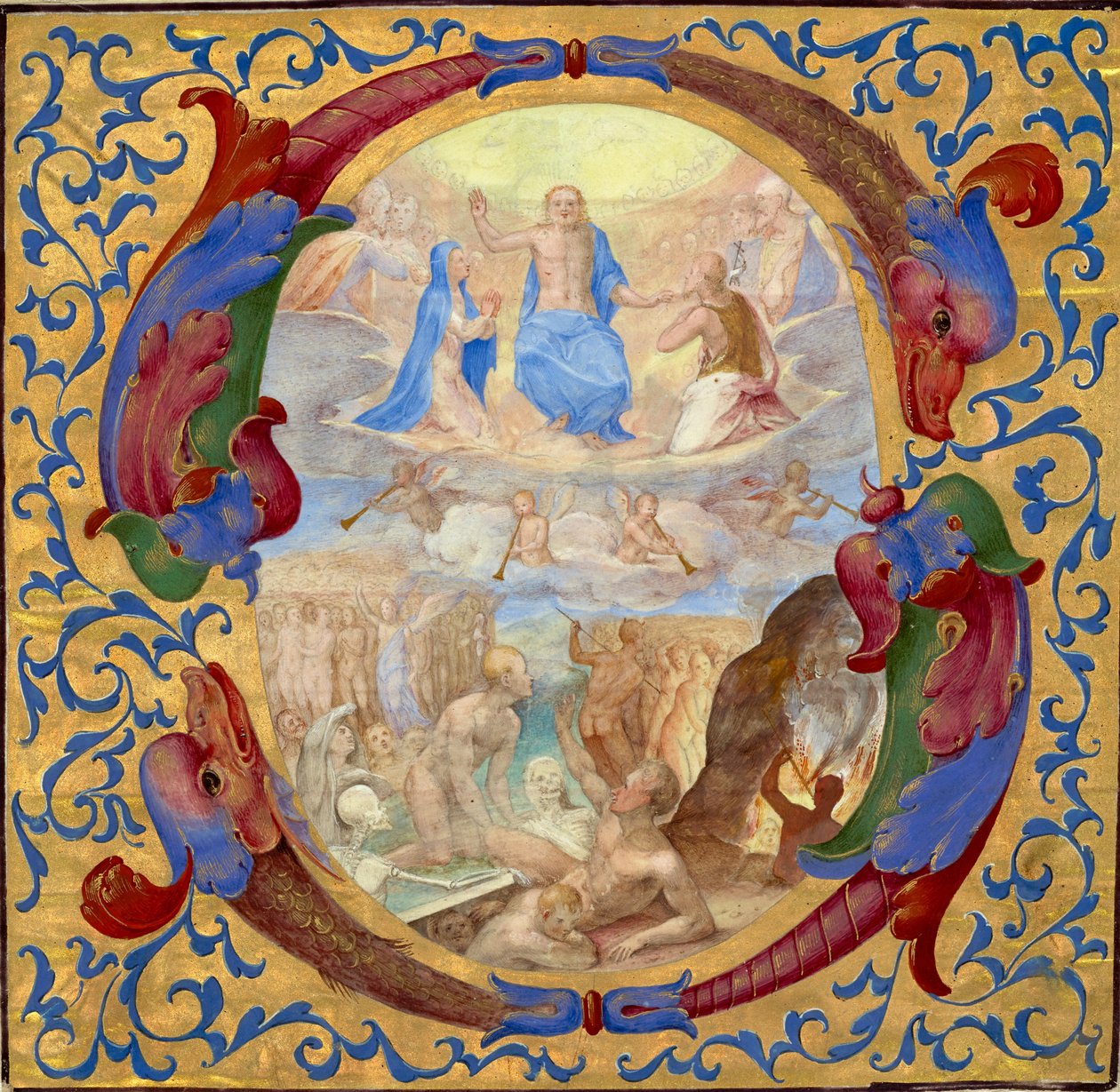 Iniziale S: Il Giudizio Universale da Unknown artist