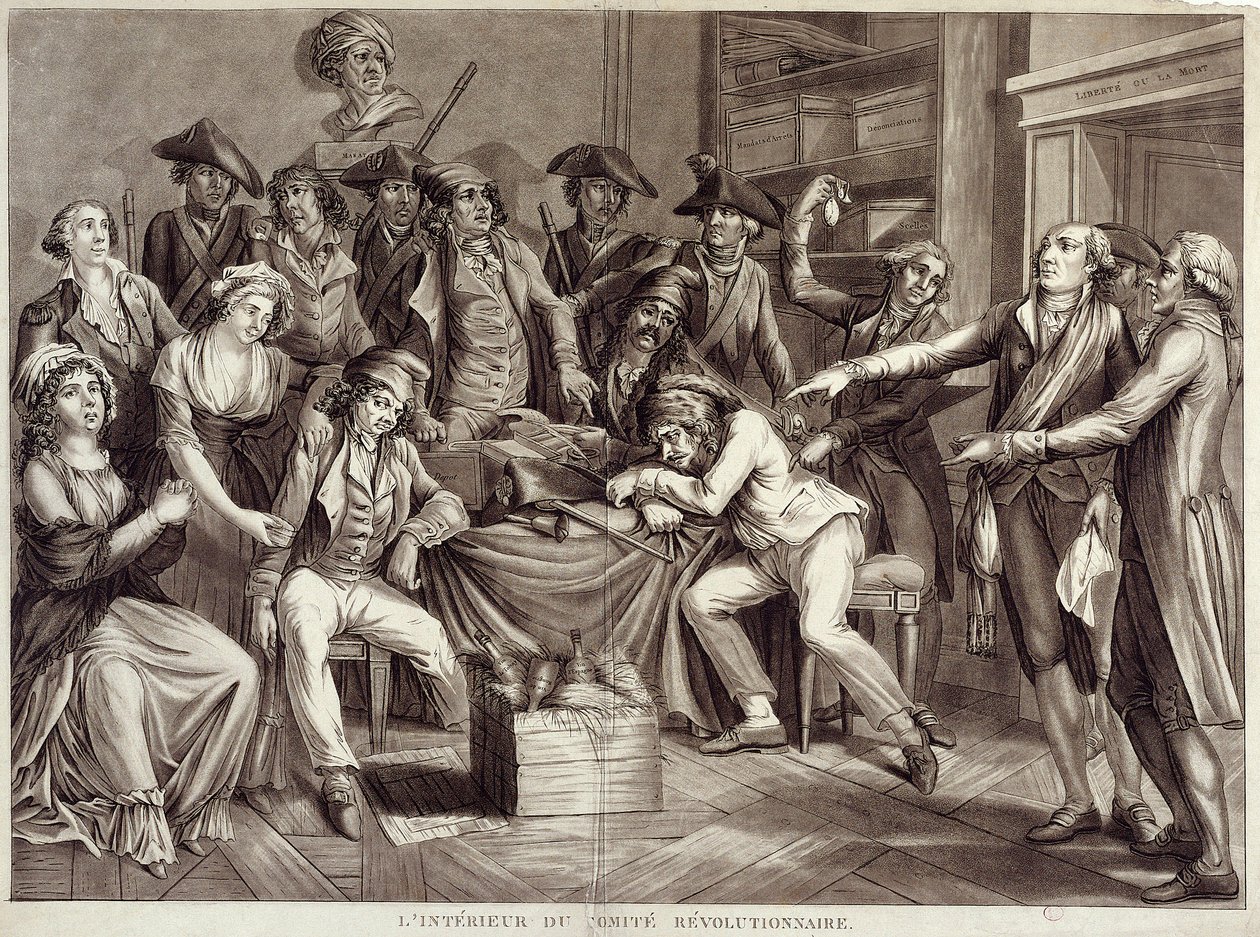 Interno del Comitato Rivoluzionario da Unknown artist