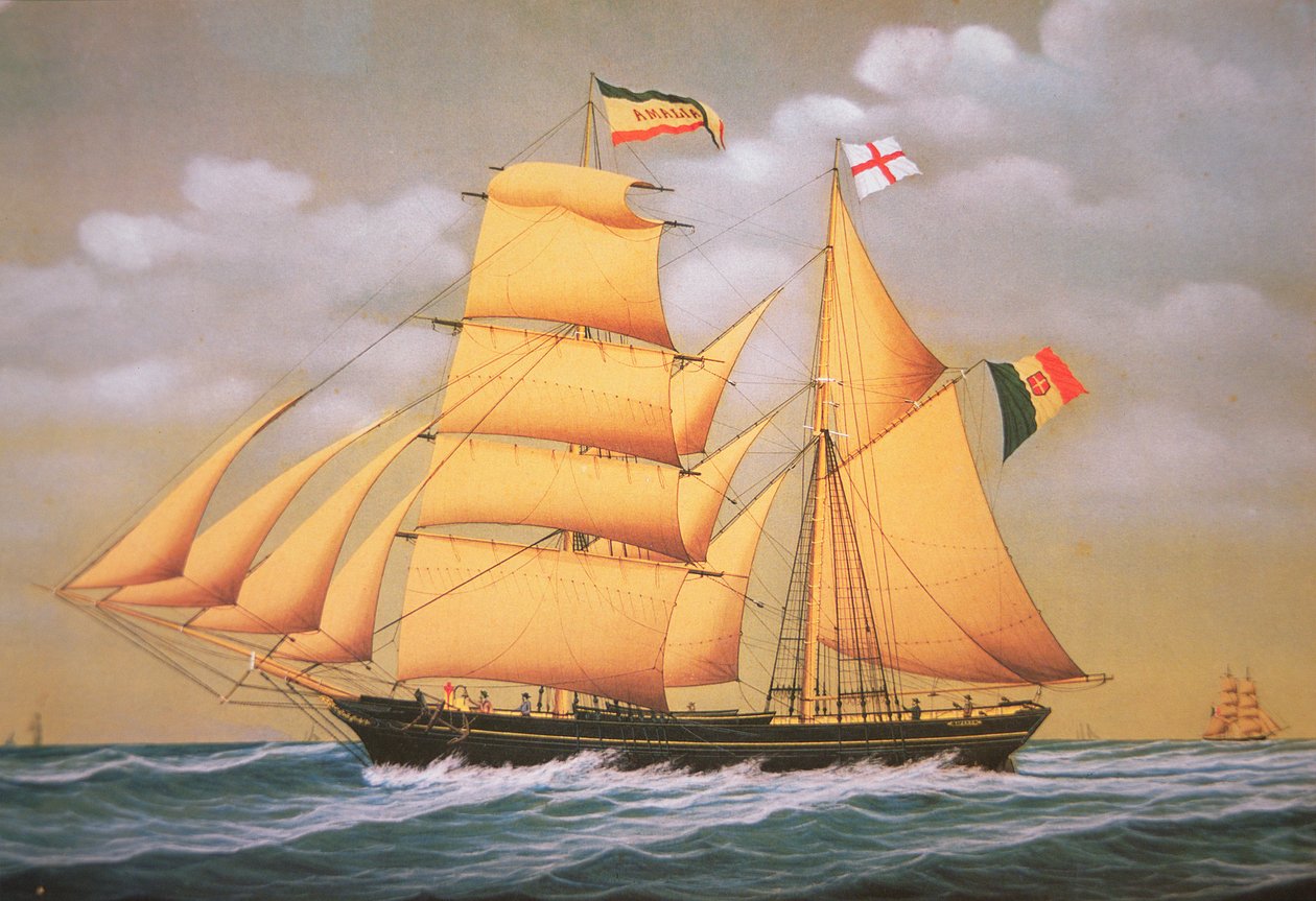 Schooner-brig italiano 