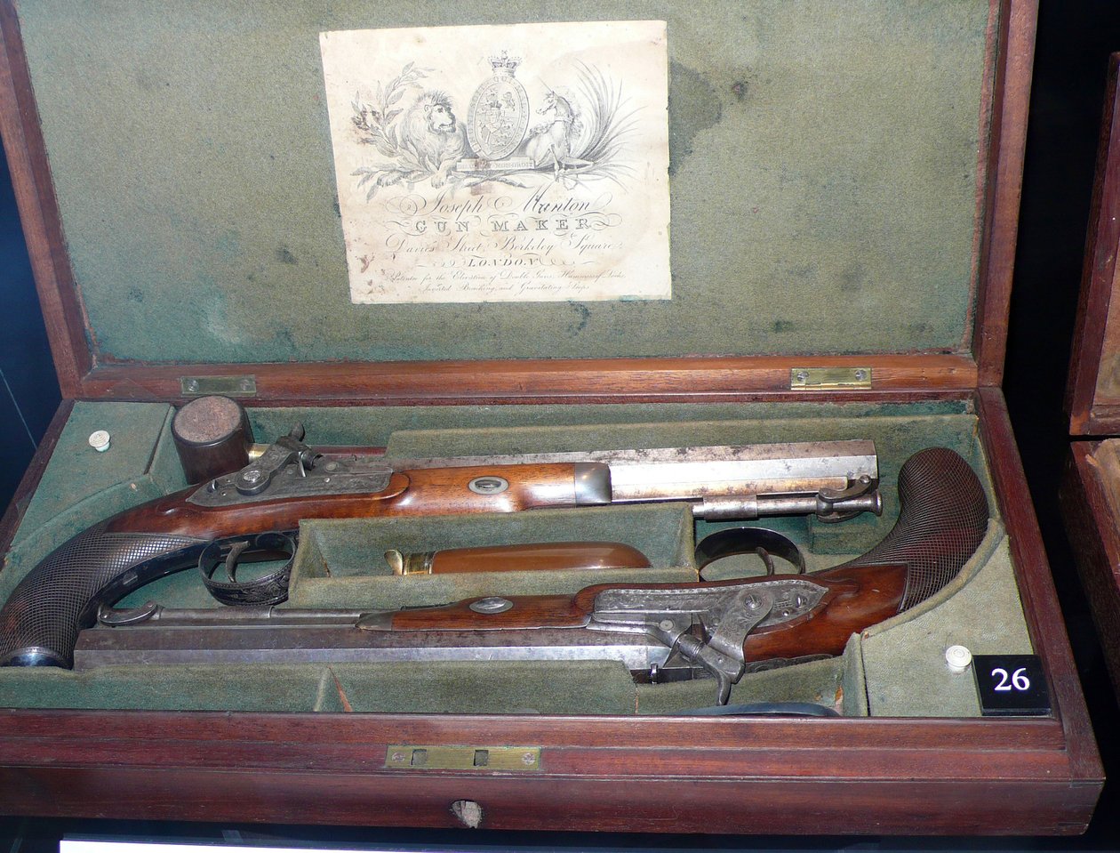 Set da duello di Joseph Manton da Unknown artist