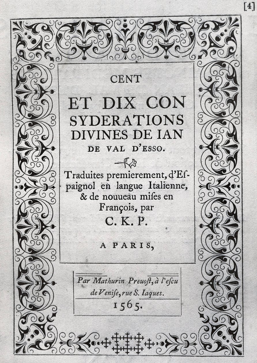 Juan de Valdes da Unknown artist