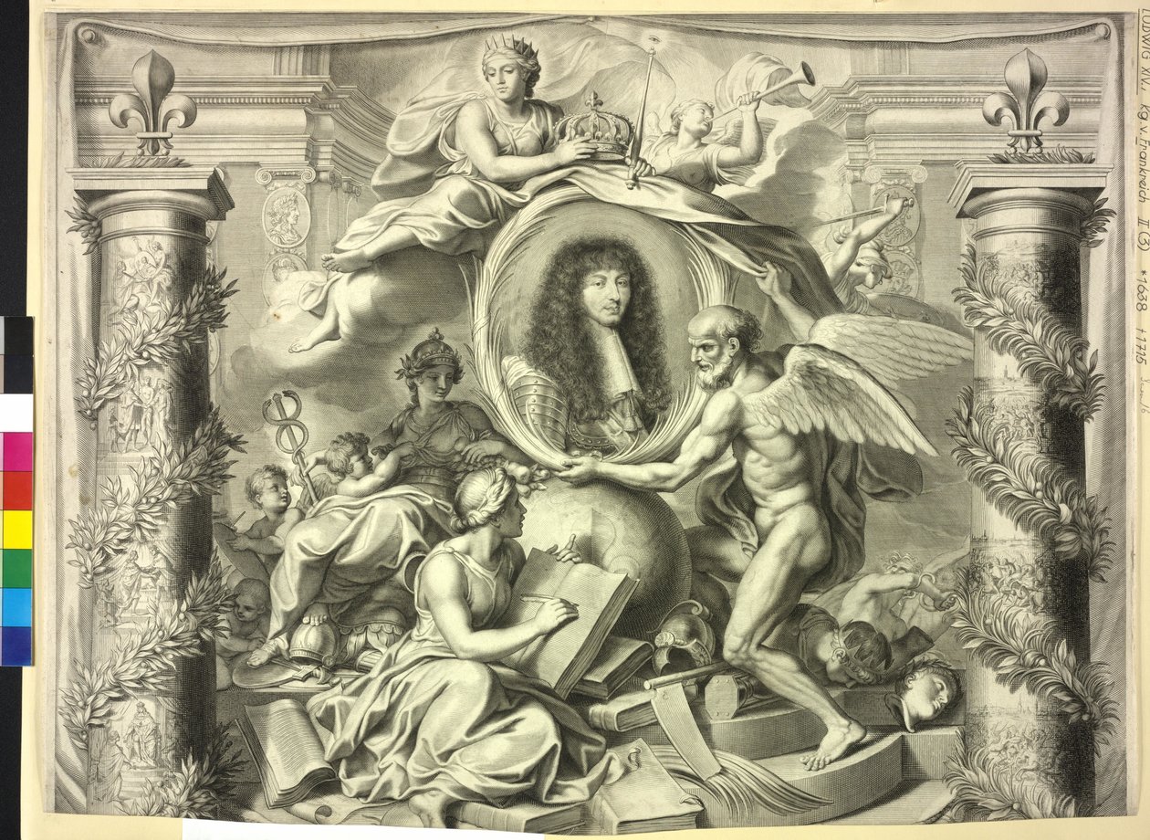 Re di Francia Luigi XIV da Unknown artist