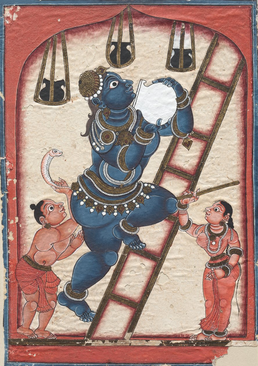 Krishna che Ruba la Cagliata da Unknown artist