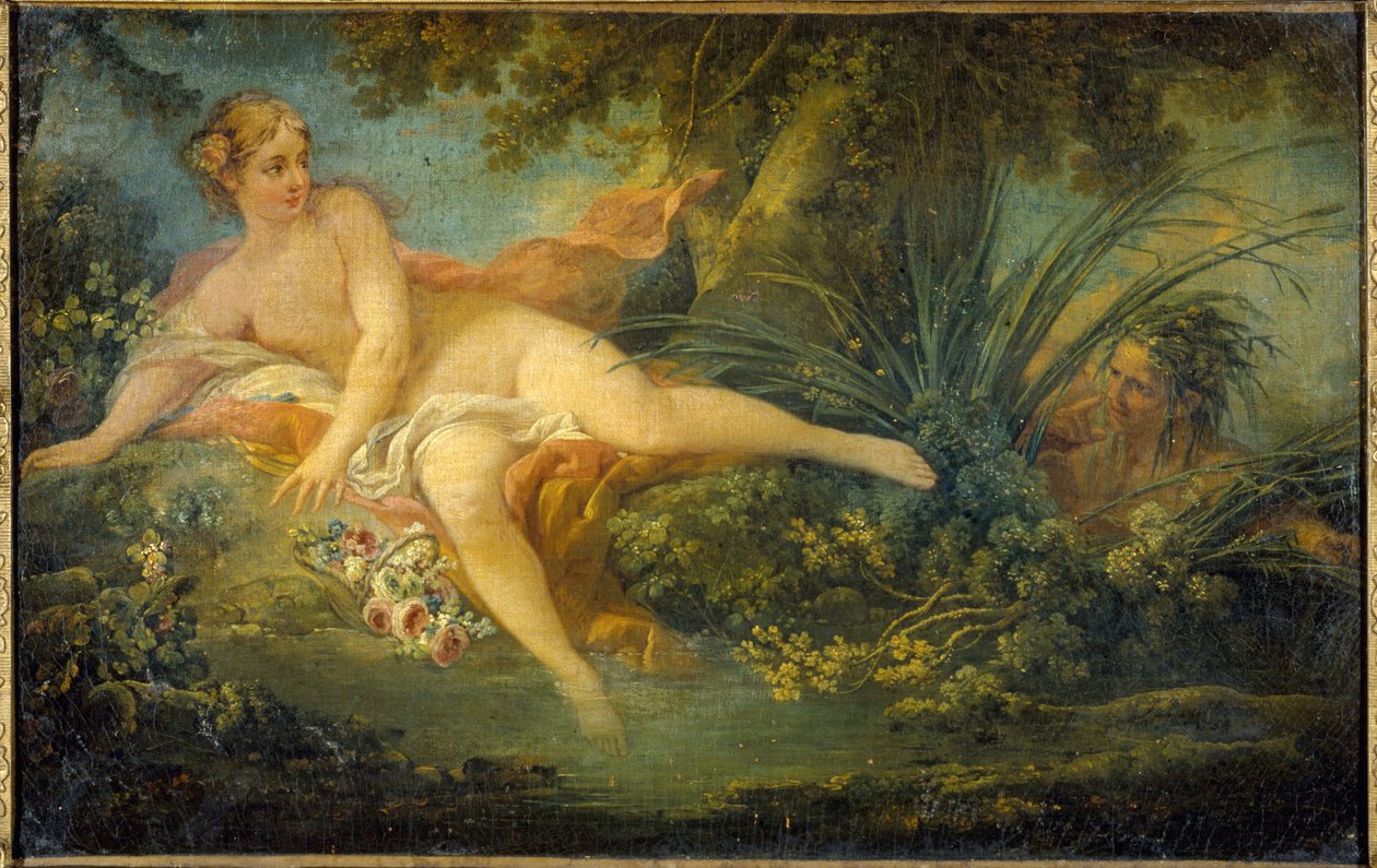 La ninfa sorpresa, dopo Boucher da Unknown artist
