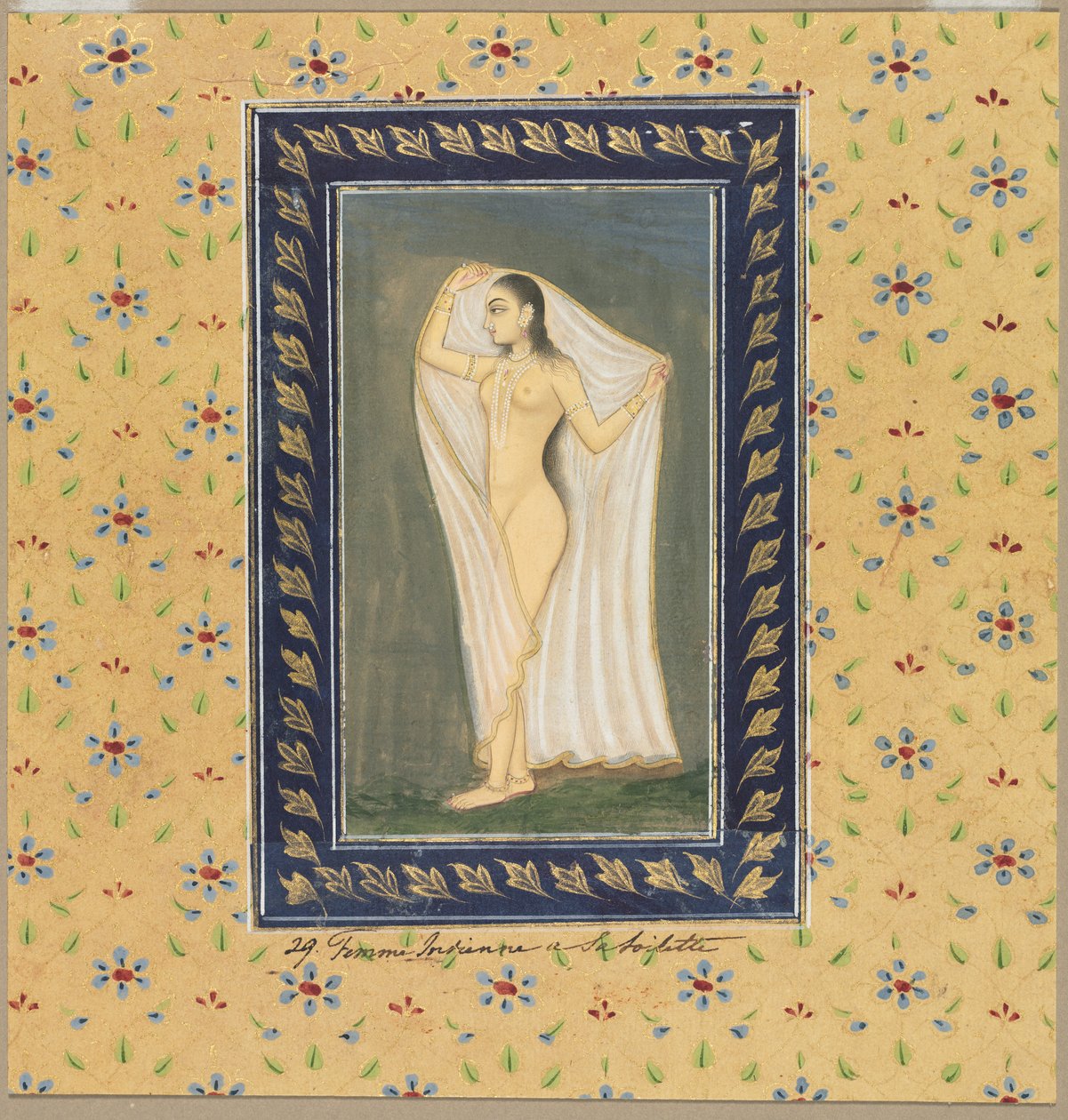 Signora dopo un bagno da Unknown artist