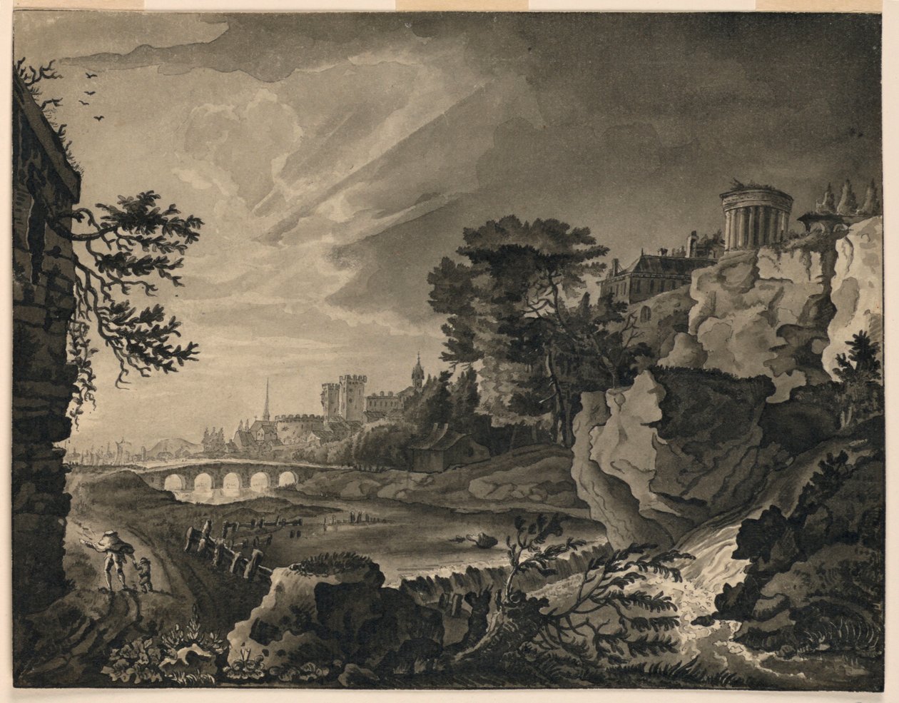 Paesaggio da Unknown artist