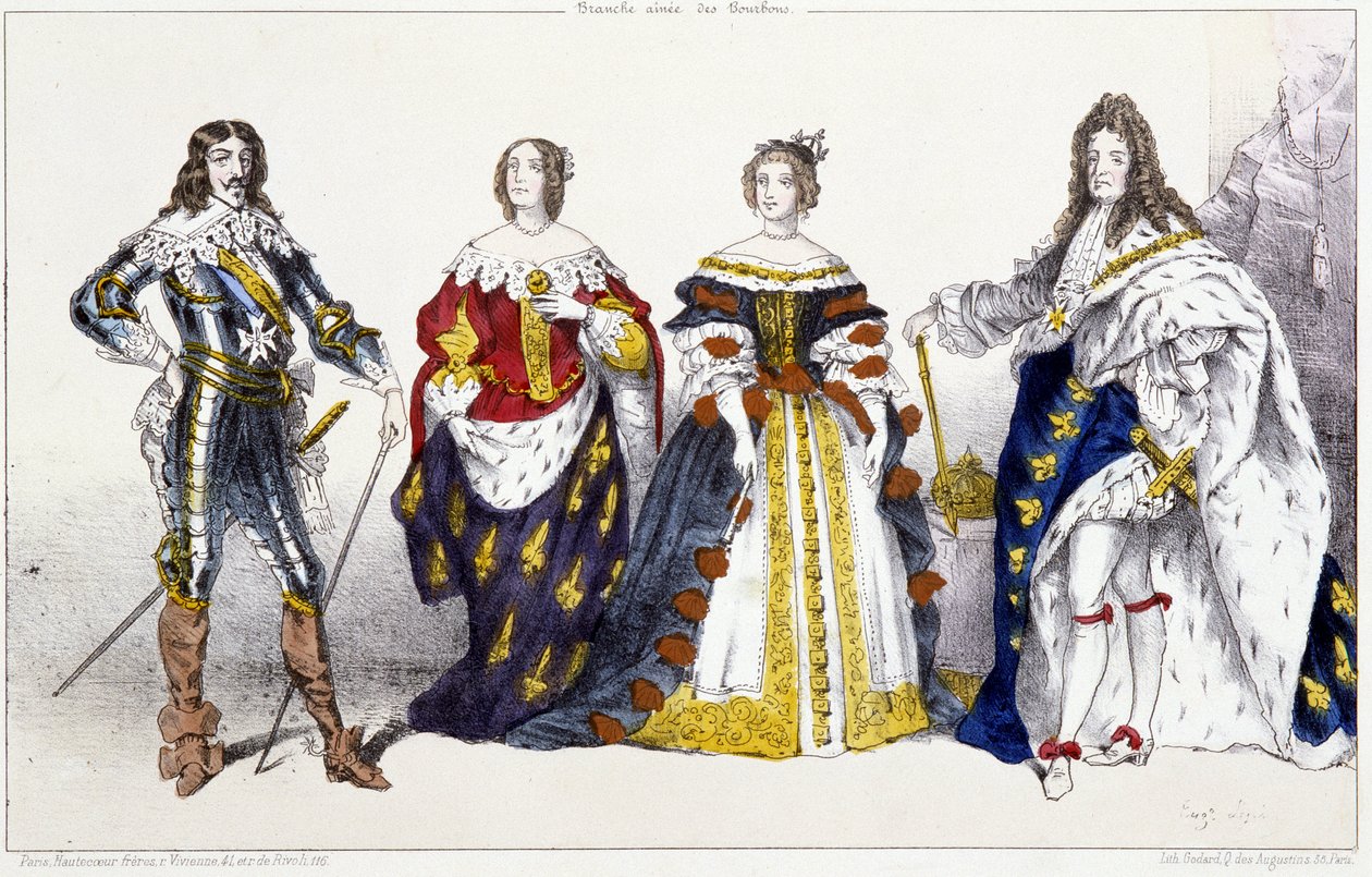 I Borboni: Luigi XIII (1601-1643) e Anna d