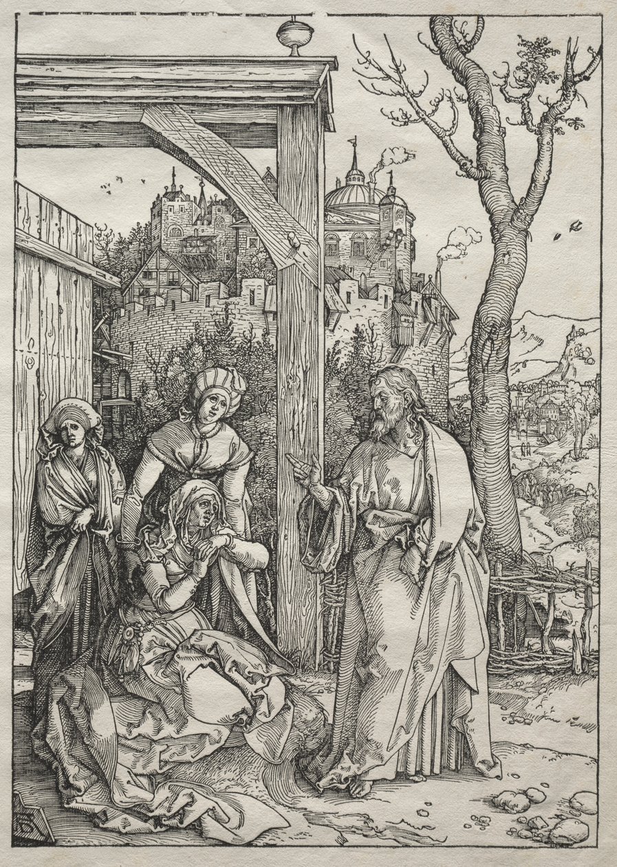 Vita della Vergine: Cristo che Prende Congedo dalla Madre da Unknown artist