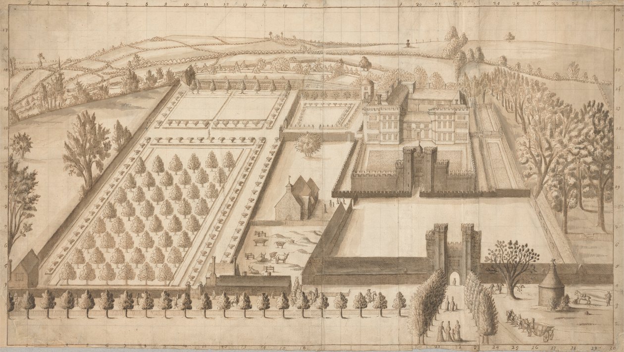 Castello di Lullingstone da Unknown artist