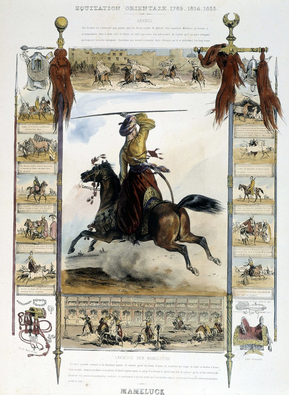Mamelucco (Equitazione orientale) - in “Storia pittoresca dell