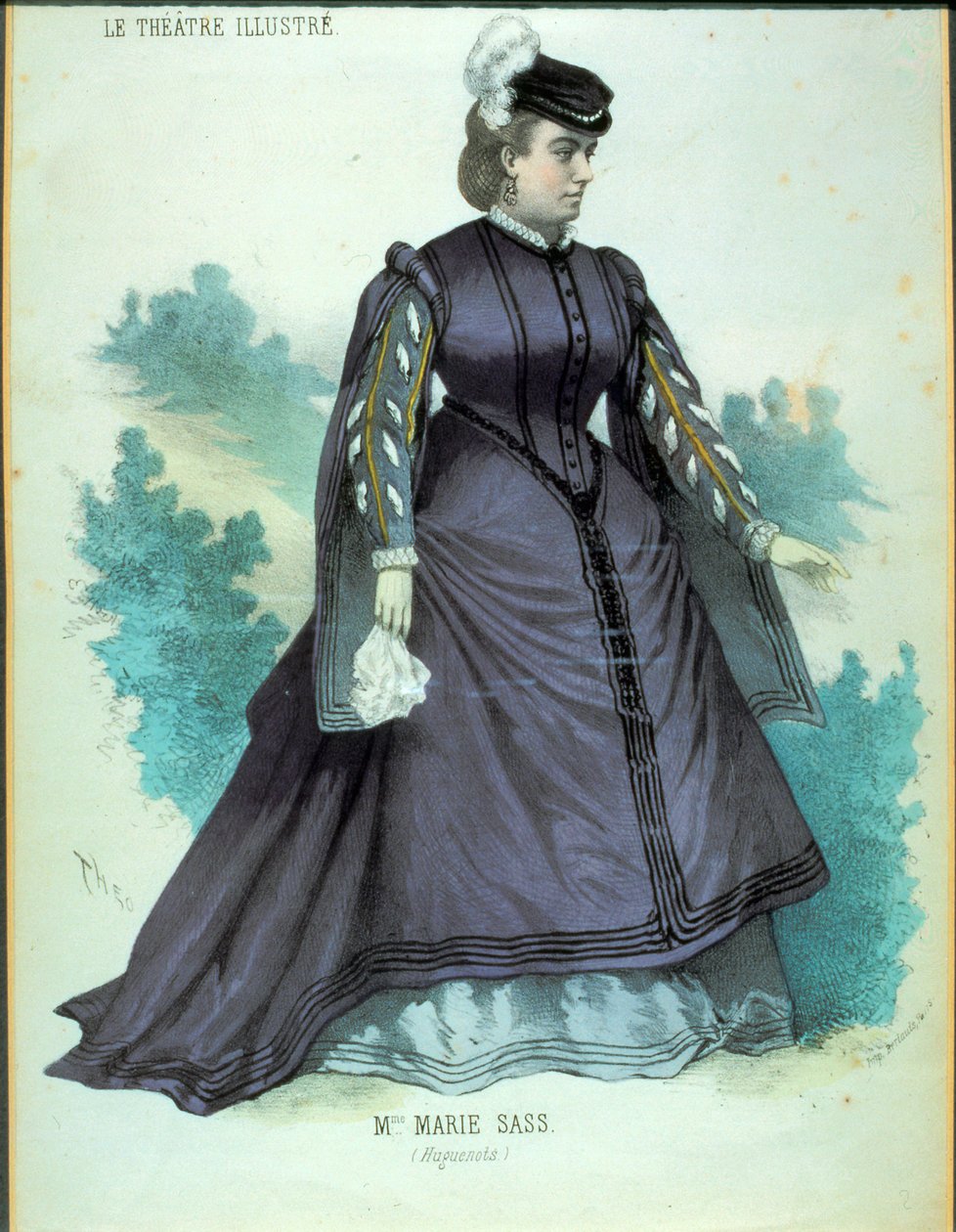 Marie SASS (Soprano belga) da Unknown artist