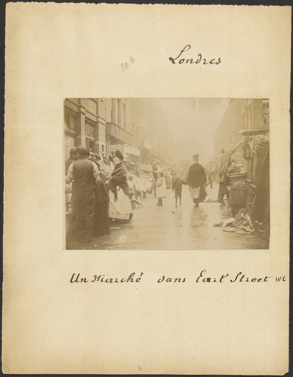 [Mercato di Earl Street] da Unknown artist