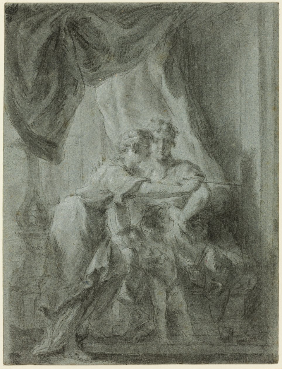 Marte, Venere e Cupido da Unknown artist
