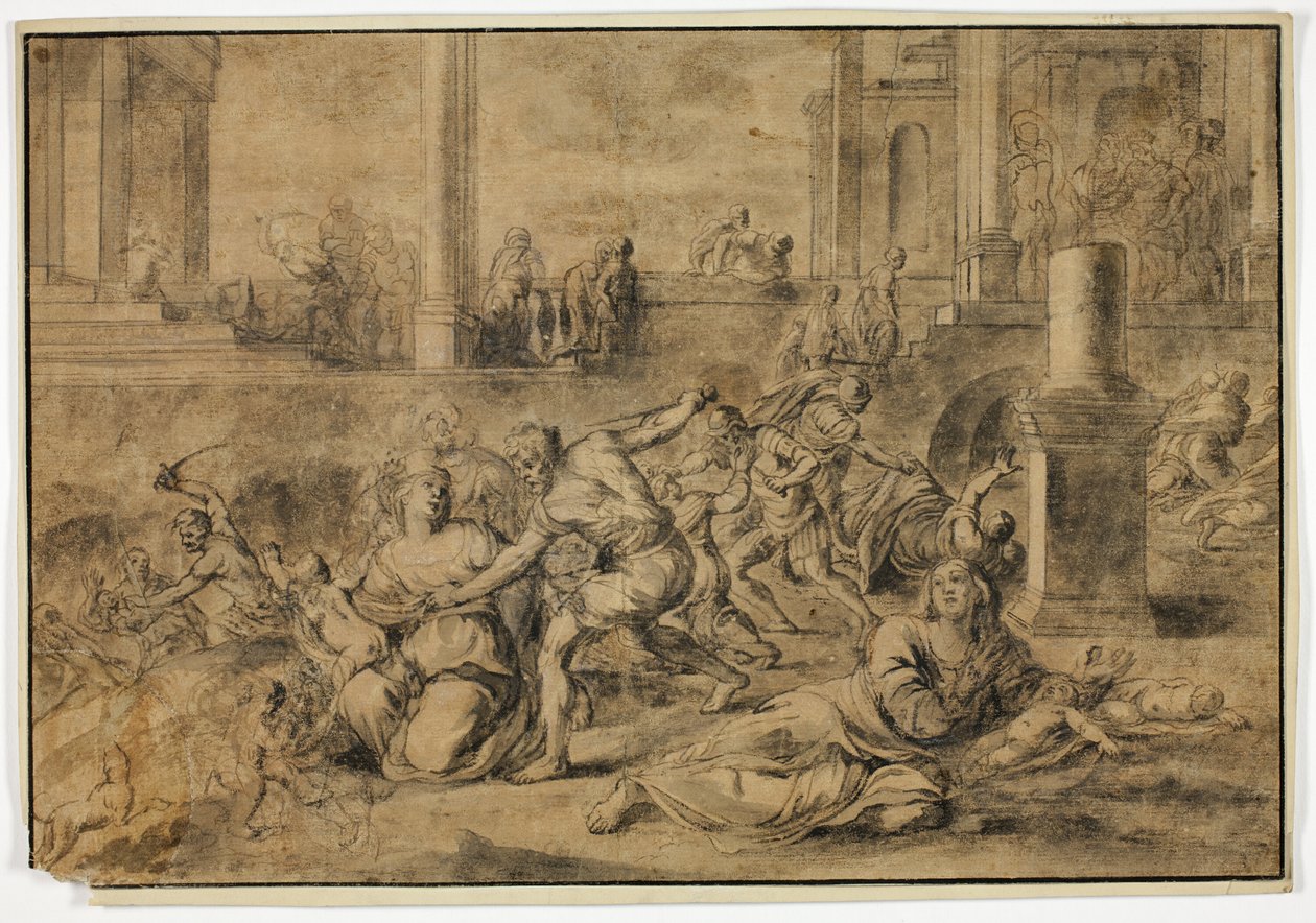 Massacro degli innocenti da Unknown artist