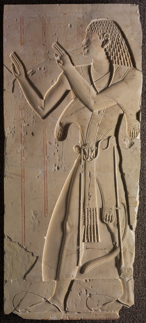 Mentuemhat in abito ecclesiastico da Unknown artist